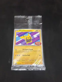Pokemon TCG Bahasa Indonesia Language Pikachu Berkemeja Batik V2 154/SV-P - Image 1
