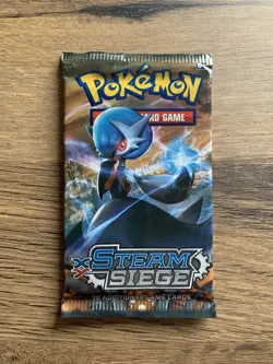 Pokemon TCG XY Steam Siege Sealed Booster Pack x 1 (Gardevoir Pack Art) - Image 1