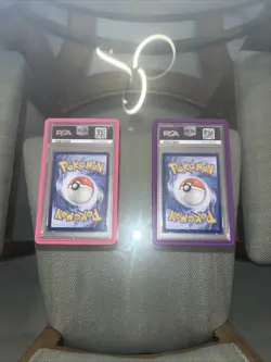 2016 Pokemon XY Mew & MewTwo Reverse Foil Evolutions PSA 10 (Close Serial #) - Image 2