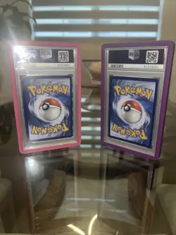 2016 Pokemon XY Mew & MewTwo Reverse Foil Evolutions PSA 10 (Close Serial #) - Image 4