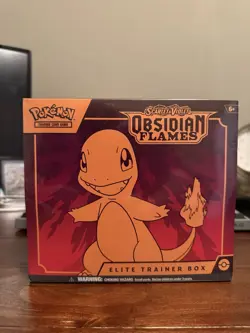 Factory Sealed Pokemon TCG Obsidian Flames Elite Trainer Box (ETB) - Image 1