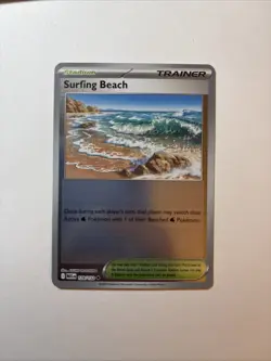 Pokemon TCG - Mega Evolution (MEG EN) Surfing Beach - #129/132 - Reverse Holo - Image 1