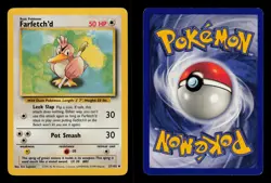 Farfetch'd 27/102 - LP - Base Set, WOTC Pokemon - Image 3