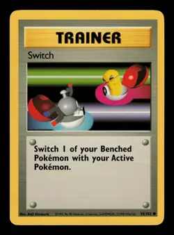 Switch 95/102 - LP - Base Set, WOTC Pokemon - Image 1