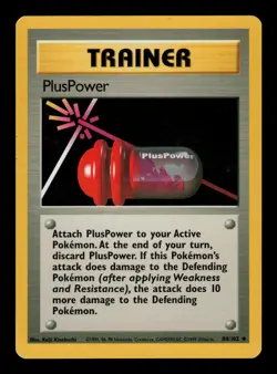 PlusPower 84/102 - LP - Base Set, WOTC Pokemon - Image 1