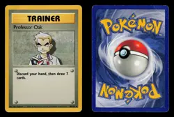 Professor Oak 88/102 - MP - Base Set, WOTC Pokemon - Image 3
