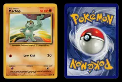 Machop 52/102 - LP - Base Set, WOTC Pokemon - Image 3
