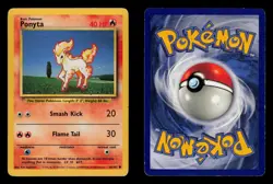 Ponyta 60/102 - LP - Base Set, WOTC Pokemon - Image 3