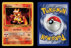 Magmar 36/102 - LP - Base Set, WOTC Pokemon - Image 3