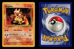 Magmar 36/102 - LP - Base Set, WOTC Pokemon - Image 3
