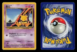 Abra 43/102 - MP - Base Set, WOTC Pokemon - Image 3