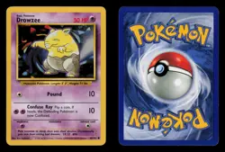 Drowzee 49/102 - LP - Base Set, WOTC Pokemon - Image 3
