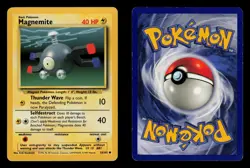Magnemite 53/102 - LP - Base Set, WOTC Pokemon - Image 3