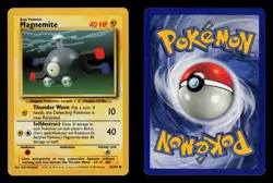 Magnemite 53/102 - LP - Base Set, WOTC Pokemon - Image 3