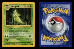 Metapod 54/102 - LP - Base Set, WOTC Pokemon - Image 3