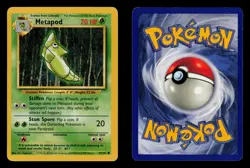 Metapod 54/102 - LP - Base Set, WOTC Pokemon - Image 3