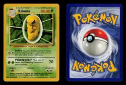 Kakuna 33/102 - LP - Base Set, WOTC Pokemon - Image 3
