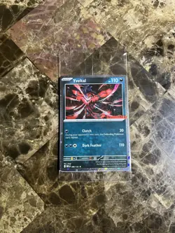 Sealed Yveltal 088/132 Reverse Holo Mega Evolution Pokemon GAMESTOP PROMO - Image 1