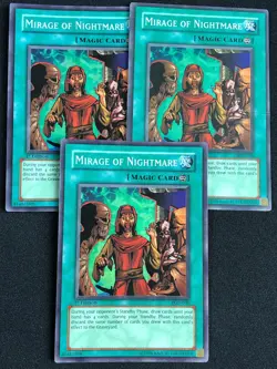 YUGIOH MIRAGE OF NIGHTMARE PGD-036 1ST SUPER X3 (HP) - Image 1