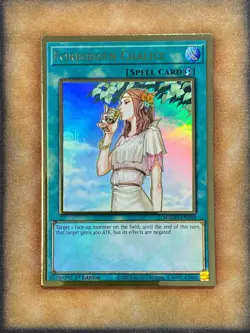 Yugioh Forbidden Chalice MAGO-EN048 Gold Rare 1st Ed NM - Image 1