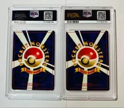 PSA10 Porygon #137 Snorlax #143 CD Promo Set w/Food Counter Coin Pokemon Card JP - Image 3