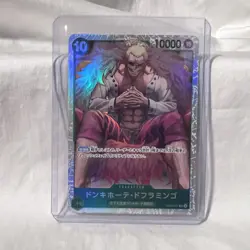 Doflamingo SR OP04-031 Japanese ONE PIECE Card Game Kingdom of Conspiracy - Image 1