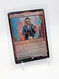 MTG - Gwen Stacy - FOIL Mythic #78 - Spider-Man NM - Image 1