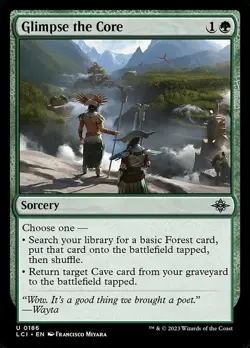 Glimpse the Core 1x MtG Lost Caverns Of Ixalan SP/NM - Image 1