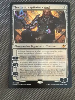 MTG EOE - Tezzeret, Cruel Captain FOIL FR - NM French - Image 1
