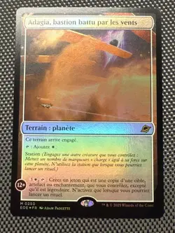 MTG EOE - Adagia, Windswept Bastion FOIL FR - NM French - Image 1
