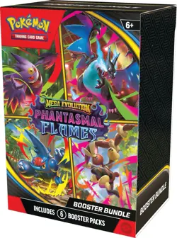 Pokemon TCG Mega Evolution-Phantasmal Flames Booster Bundle 6 pack presale - Image 1