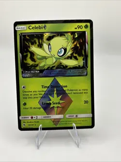 Lightly Played Celebi [Prism Star] - 19/214 - Holo Rare Pokemon Lost Thunder - Image 1