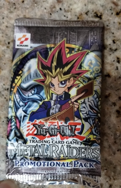Yugioh TCG cards 1996 Metal Raiders Promotional Pack Sealed - Image 1