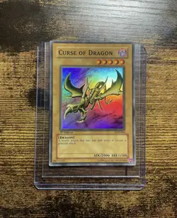 Yugioh: Curse Of Dragon - LOB-066 - Super Rare - 1st Edition - LP - Image 1