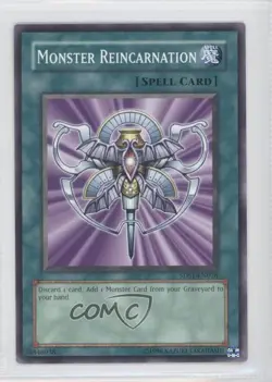 Monster Reincarnation Unlimited YuGiOh 5D's Starter Deck #5DS1-EN026 2008 - Image 1