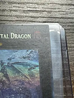Yugioh Red-Eyes Flare Metal Dragon CORE-EN054 Ghost Rare 1st Ed LP - Image 4