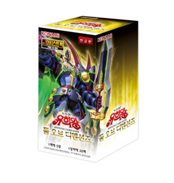 YUGIOH Booster "Doom of Dimensions" Korean 1 BOX (DOOD-KR) Initial Limited - Image 1