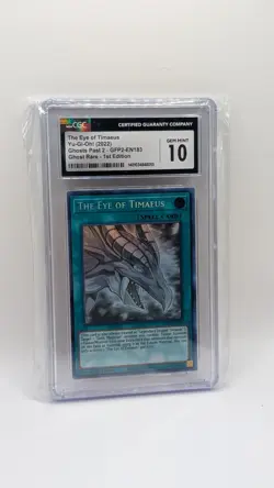 The Eye of Timaeus (Ghost Rare) GFP2-EN183 Ghosts from the Past: the 2nd Yugioh - Image 1
