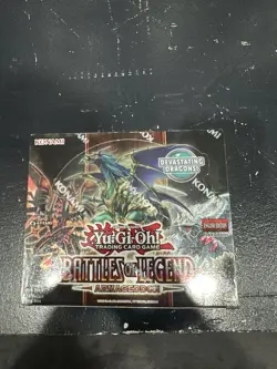 Yugioh Battles of Legend - Armageddon 1st Edition Booster Box - Factory Sealed - Image 1