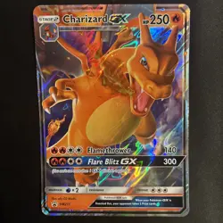 2019 Pokemon Jumbo Charizard GX SM211 Black Star Promo Card - Image 1