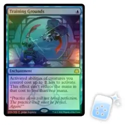 FOIL TRAINING GROUNDS (JUDGE) Promo Magic MTG MINT CARD - Image 1