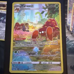 Pokemon TCG Parasect Trainer Gallery Holo Ultra Rare Card TG01/TG30 - Image 1