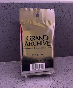 Grand Archive TCG Kickstarter Game Store Promotional Cards Packs FACTORY SEALED! - Image 1
