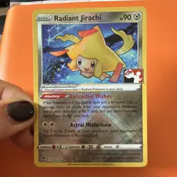 Radiant Jirachi 120/195 Pokemon Prize Pack Series 3 Play! Promo Pokemon Card - Image 1