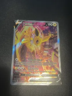 Jolteon V SWSH183 SWSH: Sword & Shield Promo Cards Holo - Image 4