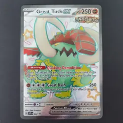 Pokemon - Great Tusk ex - SVP072 - Black Star Promo Card - Image 1