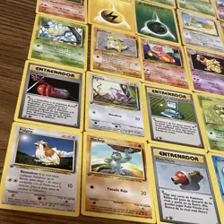 1999 1st Edition Pokemon (42 cards) Spanish Espanol Base Set Lot R/UC/C NM-LP - Image 2
