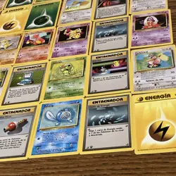 1999 1st Edition Pokemon (42 cards) Spanish Espanol Base Set Lot R/UC/C NM-LP - Image 3