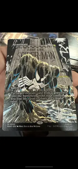 Reanimate 0020 Regular Borderless Marvels Spider-Man - Image 1