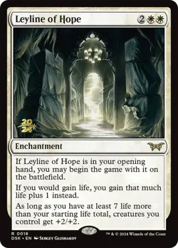 Leyline of Hope Duskmourn: House of Horror Prerelease Promos - Near Mint Foil - Image 1